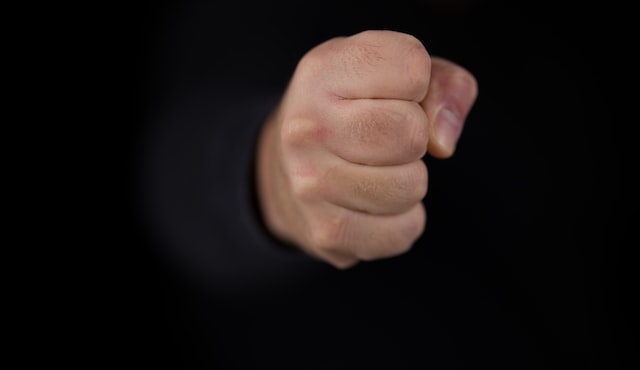 Picture of a clenched fist