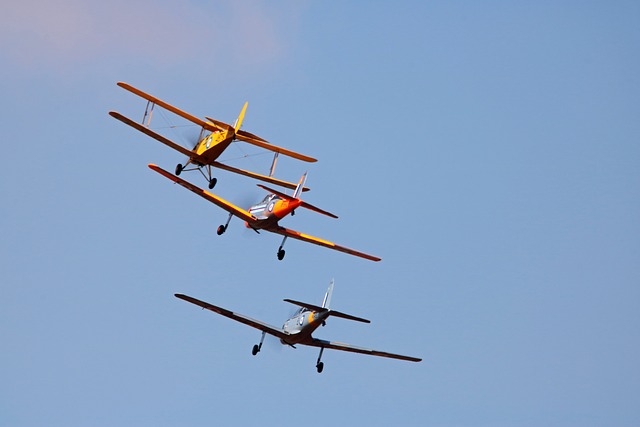 picture of three monoplanes