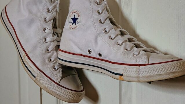 Picture of pair of chuck all star sneakers