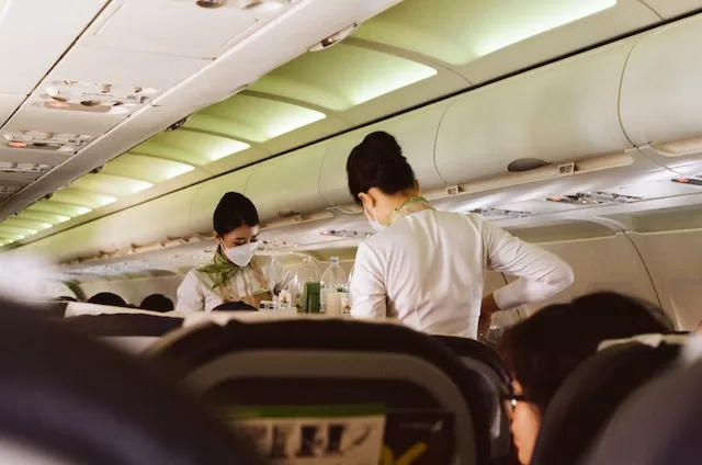 A flight attendant's job is to provide excellent customer service to passengers