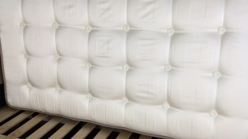 Picture of a tufted mattress