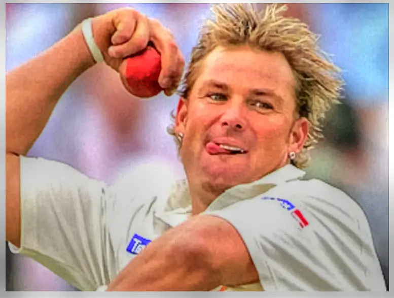 Picture of shane warne
