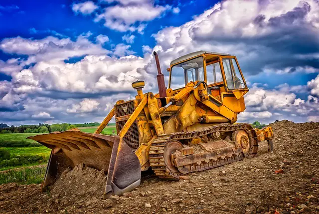 Picture of a bdozer
