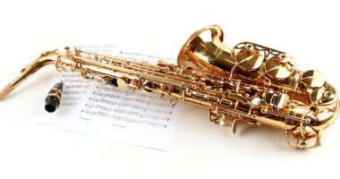 Picture of a saxophone