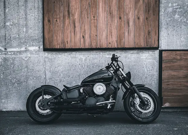 Picture of a bobber bike