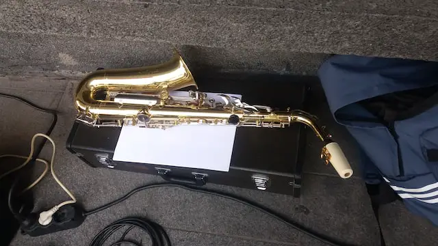 Picture of a saxophone 
