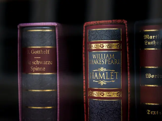 Picture of some of William Shakespeare books