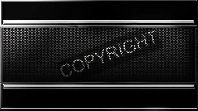 Picture of a copyright symbol