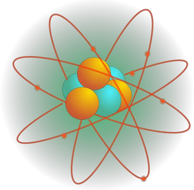 Picture of an atom