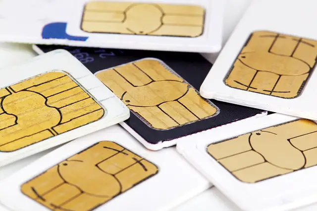 Picture of Sim cards 