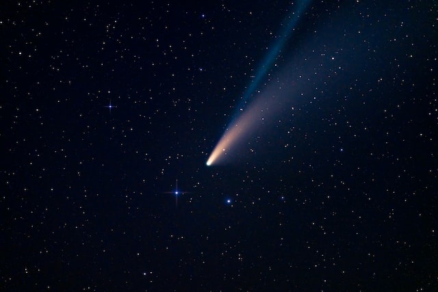 Picture of a comet