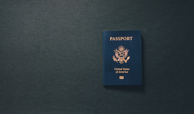 Picture of US passport