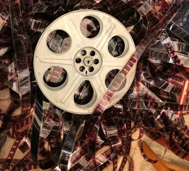 Picture of celluloid film