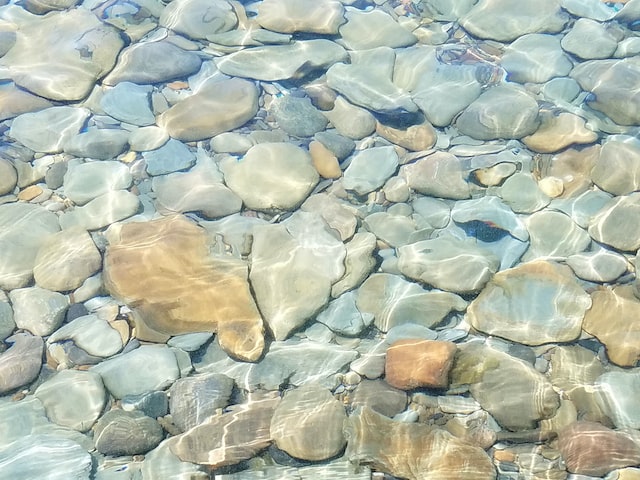 Picture of clear - coherent - water