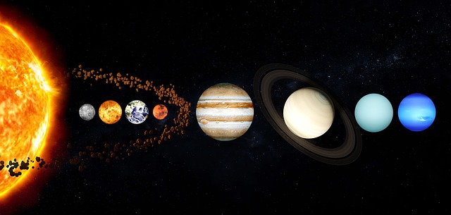 Picture of the solar system