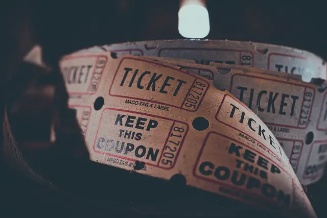 picture of movie tickets