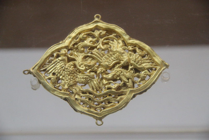 Picture of a Song Dynasty gold piece 