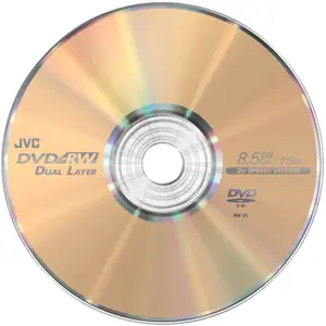 Picture of a dual layer dvd