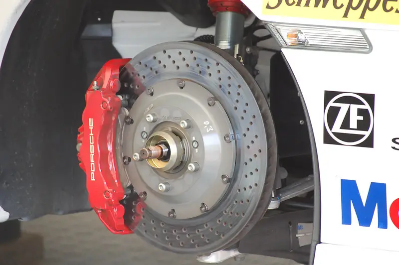 Picture of a disk brake