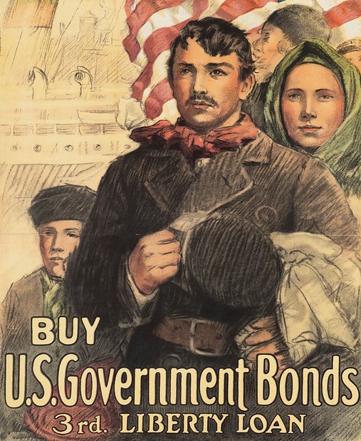Picture of a bond advertisement 