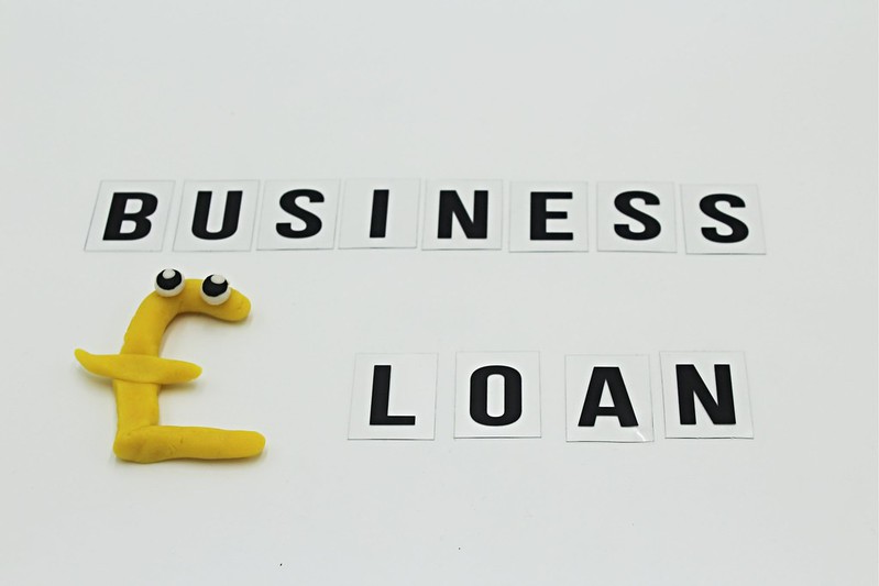 Picture with the words "Business Loan"