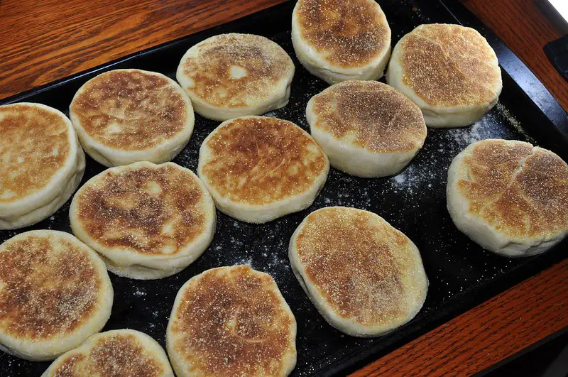 Picture of an english muffin