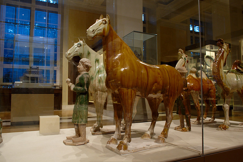 Picture of tang dynasty model horses  