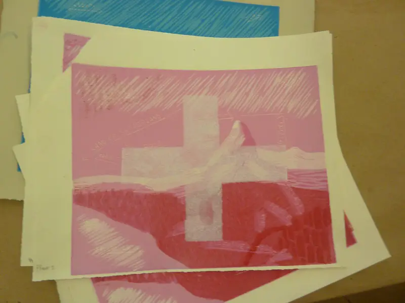 Picture of printmaking 