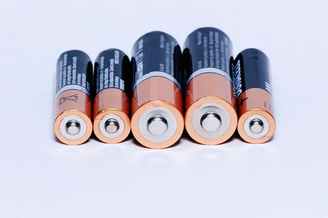 Picture of some batteries