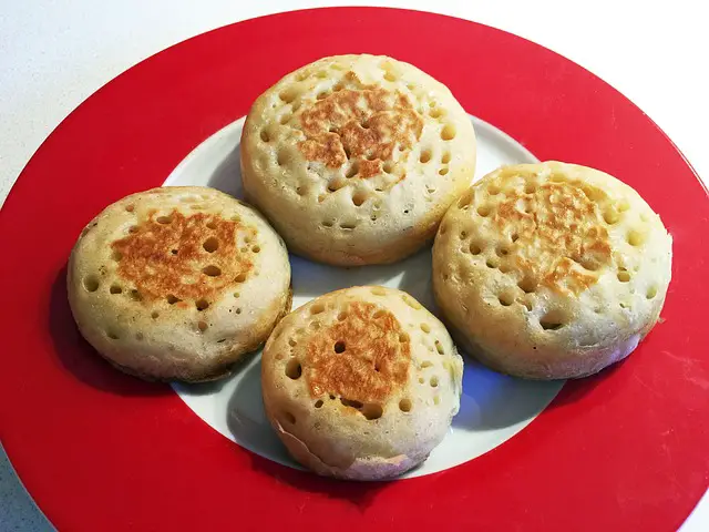 Picture of crumpets