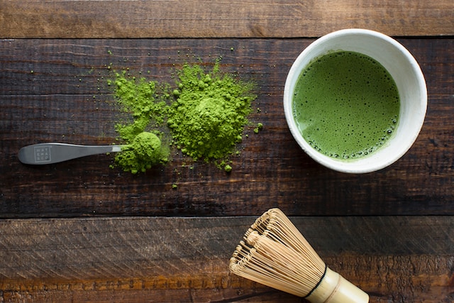 Picture of a cup of green tea