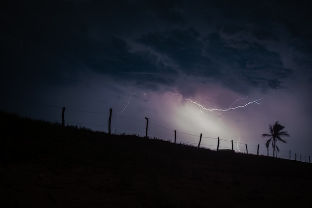 Picture of a thunderstorm 
