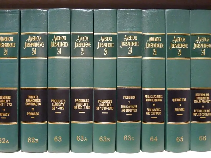 picture of a set of jurisprudence books