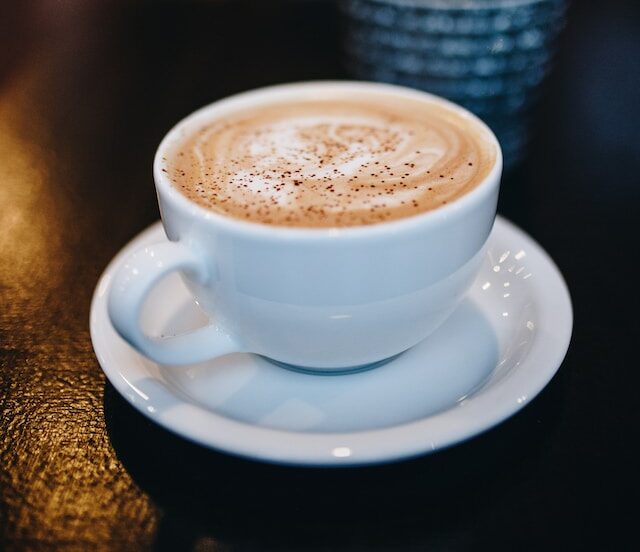 picture of a cup of cappuccino