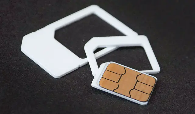 picture of a sim card