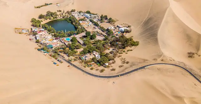 picture of an oasis