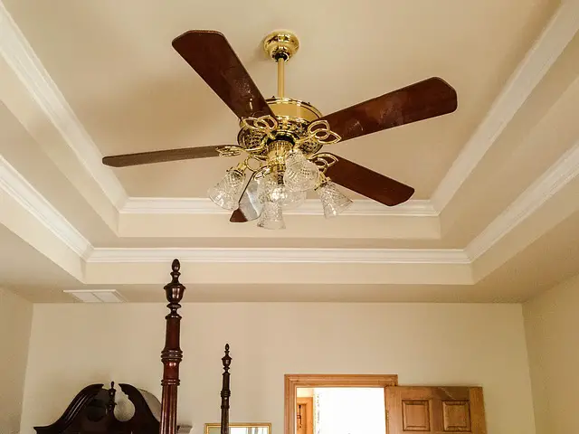 picture of a ceiling fan an example of a fixture