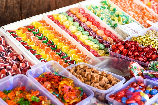 picture of various types of candy 