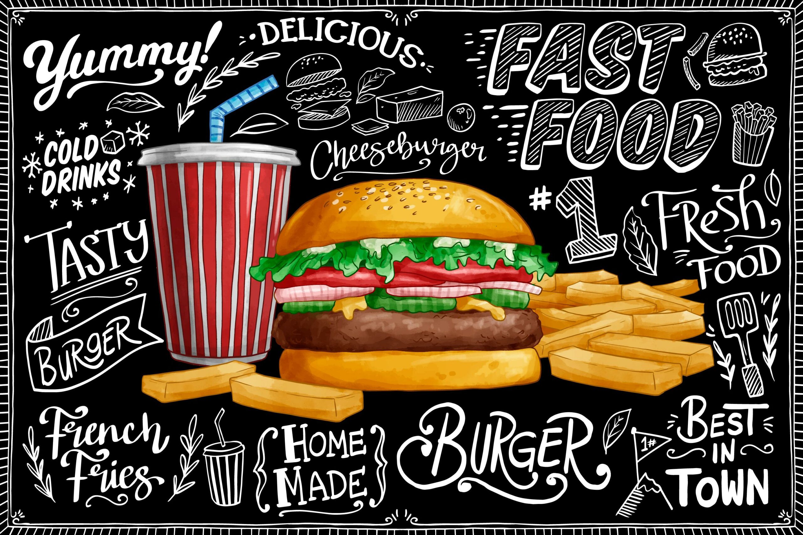 picture of fast food