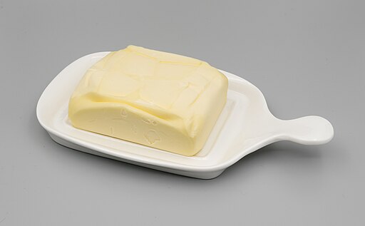 picture of a platter of butter