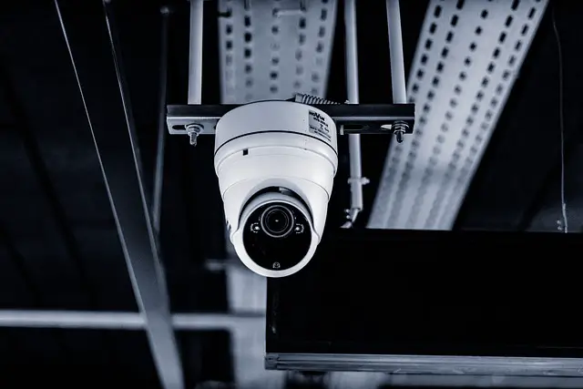 picture of a dome camera 