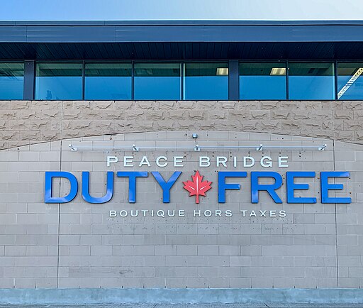picture of a duty free shop
