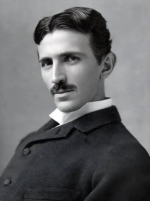 picture of Nikola Tesla a genius 