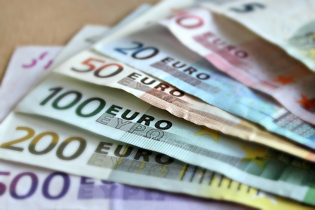 picture of euro notes 