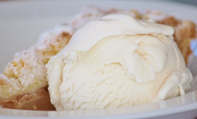 picture of vanilla ice cream