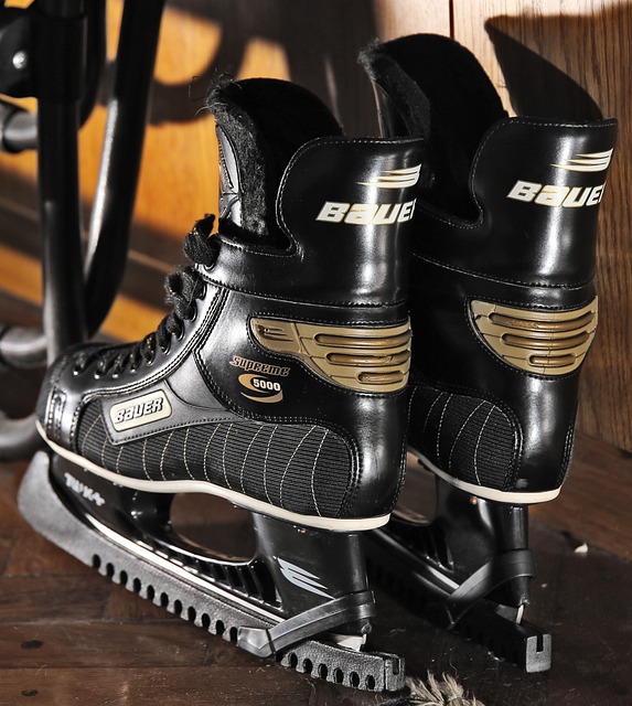 picture of a pair of ice hockey skates