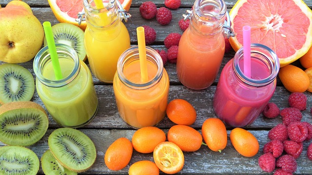 picture of various smoothies 