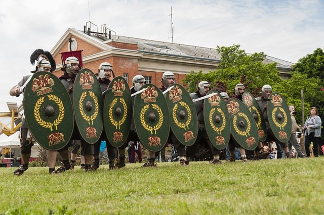 picture of roman soldiers 