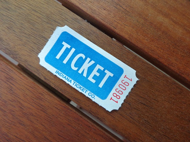 picture of a ticket