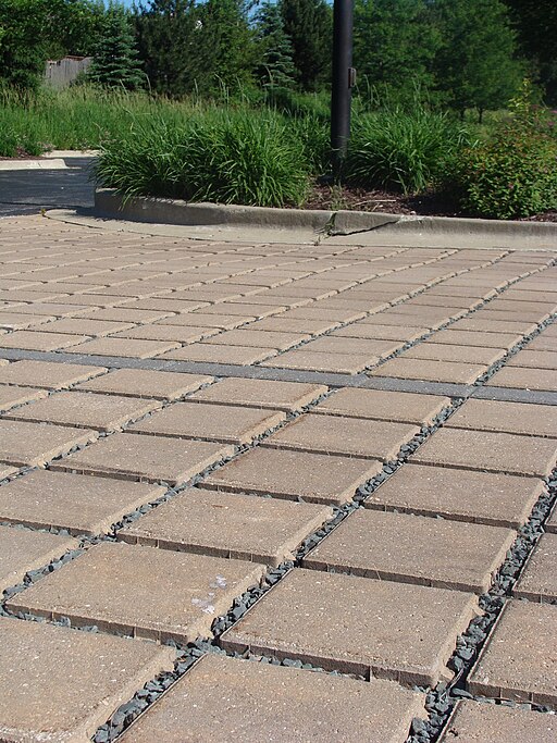 picture of permeable paving 